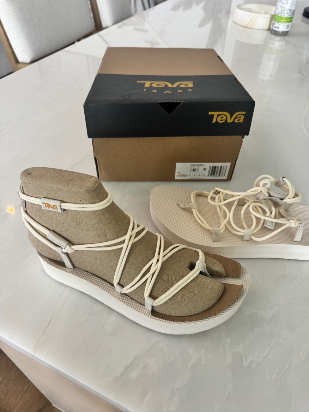 Teva Women's mid form infinity Platform Sandals